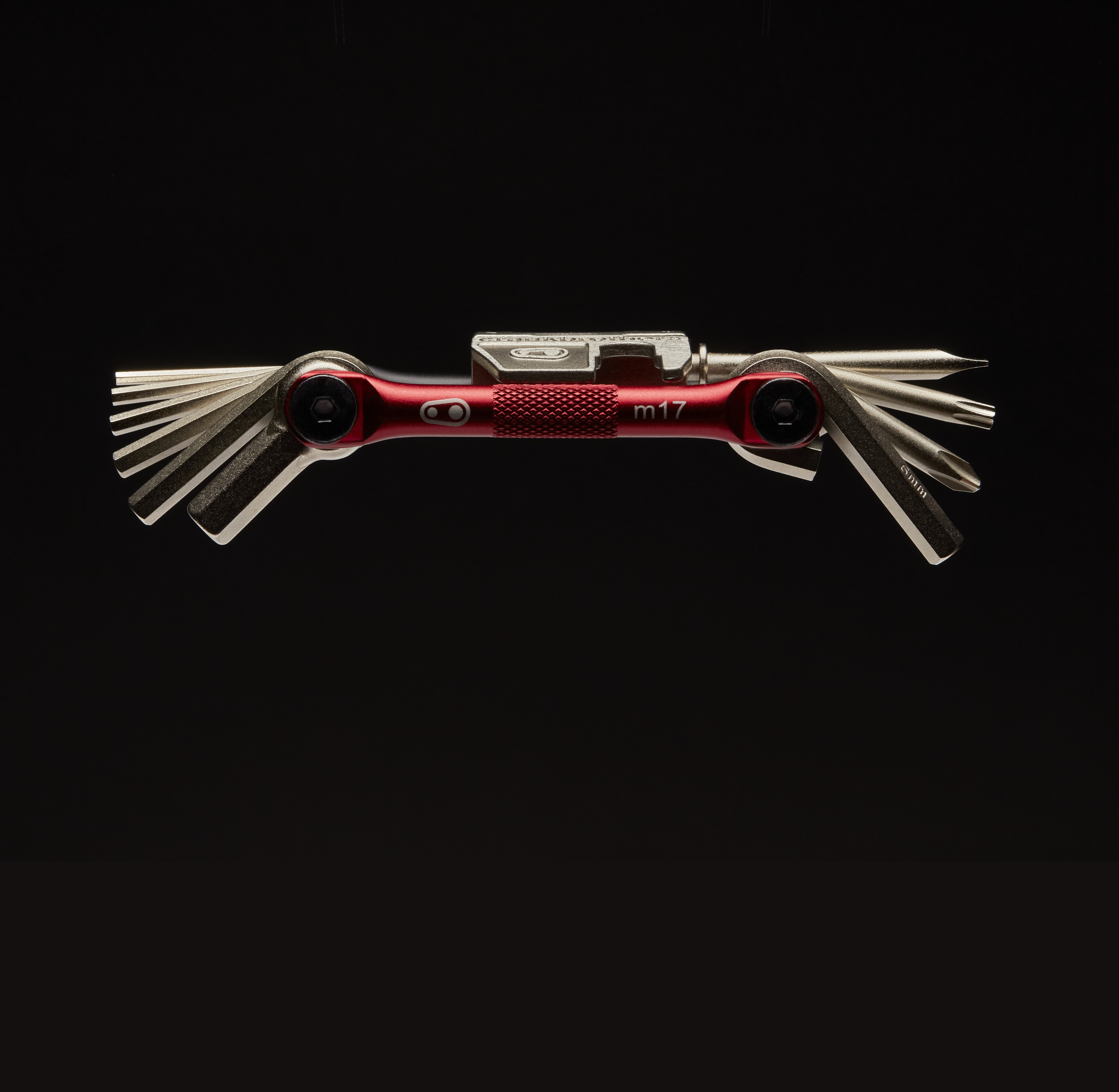 Crank Brothers mountain bike  multi-tool studio product photo by Bryan Rowe in Boulder Colorado